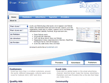 Tablet Screenshot of ilookads.com